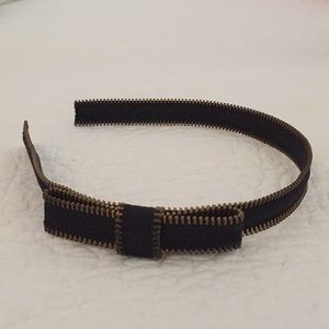J. Crew Zipper Headband